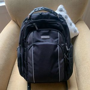 Kenneth Cole Black Work Backpack